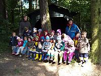 100 0333 : Hausen, Kindergarten, Waldtag